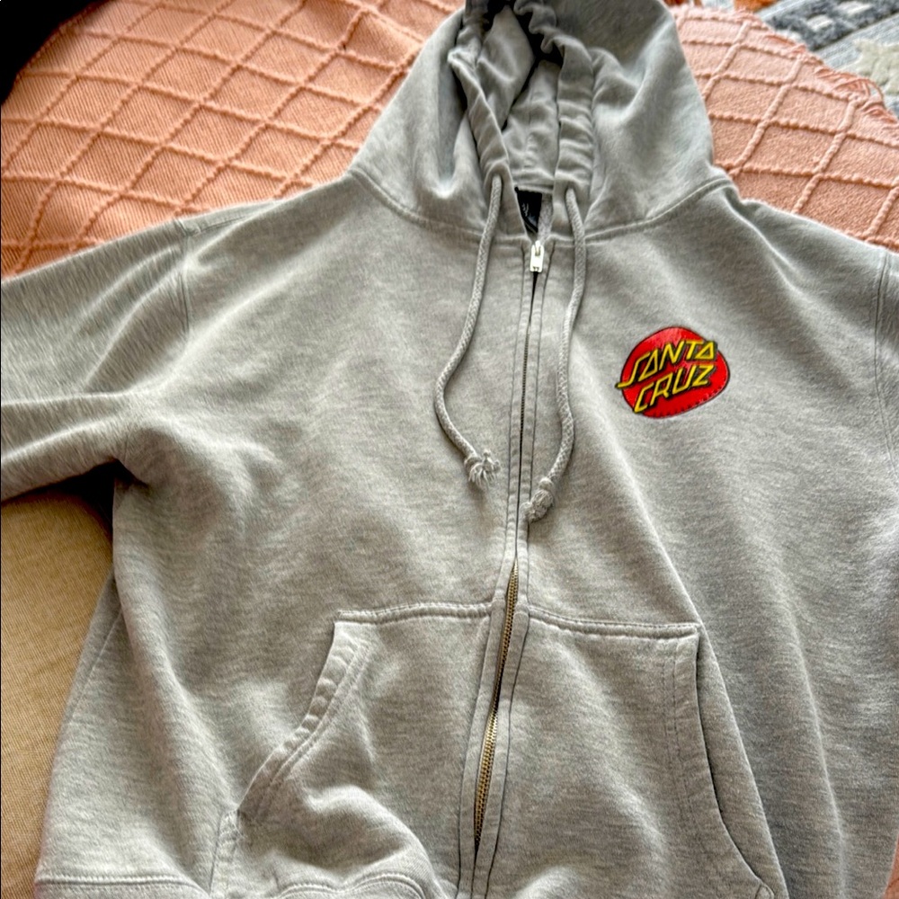 Santa Cruz Gray Hoodie